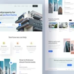 Realesate website UIUX design